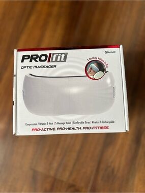 PROfit Optic Massager Eye Mask in White